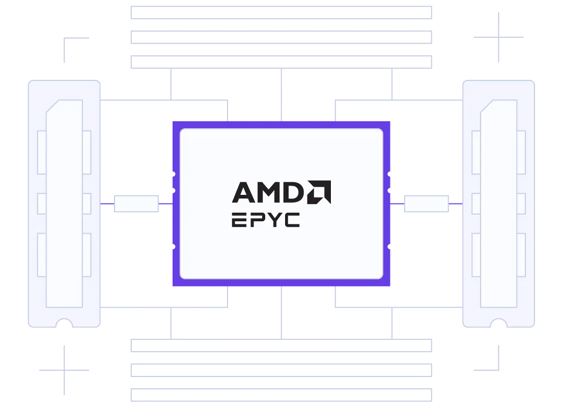NVMe SSD Storage dan Prosesor AMD EPYC
