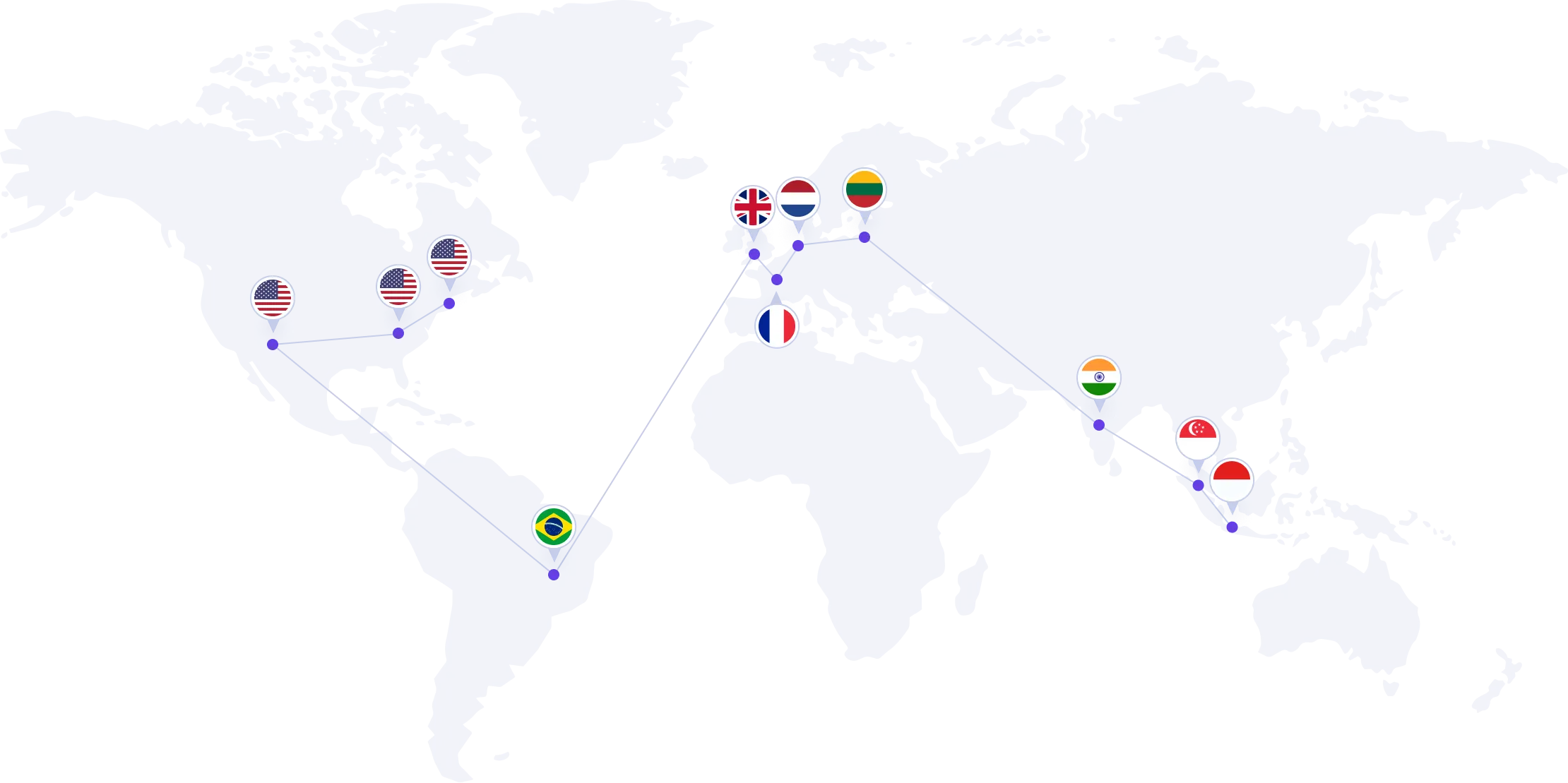Cloud Server Tersebar di Berbagai Negara