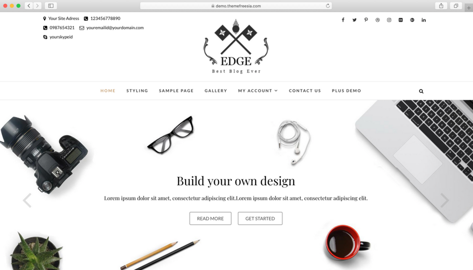 tema wordpress gratis edge