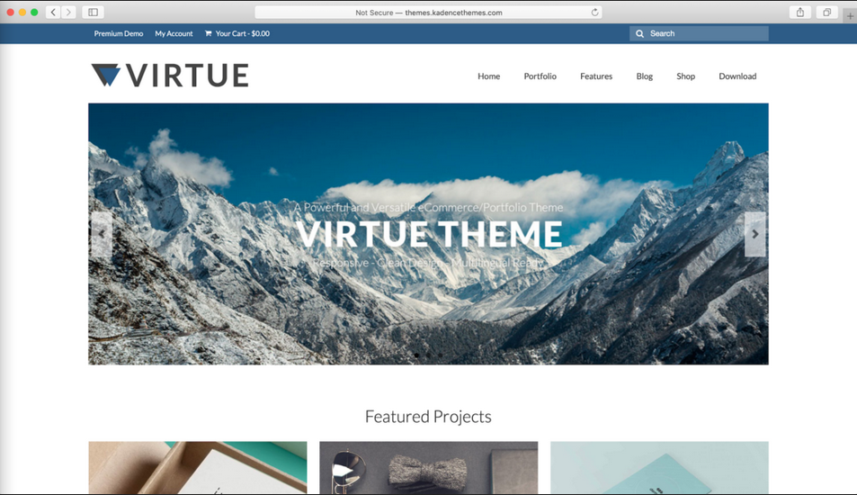 tema wordpress gratis virtue