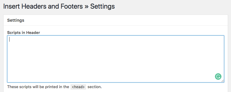 Kode Plugin Insert Headers and Footers