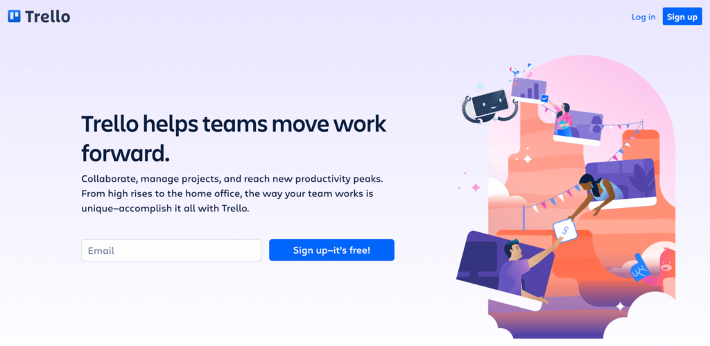 Trello sebagai aplikasi manajemen proyek terbaik