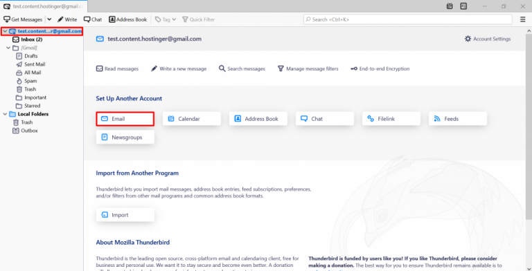 Cara Setting Email Di Thunderbird Untuk Pemula