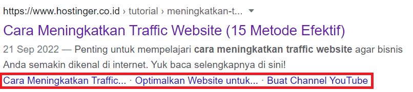 contoh daftar isi wordpress