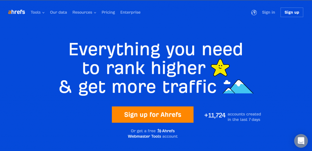 website ahrefs