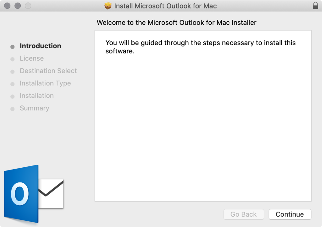 memulai setup email di outlook mac