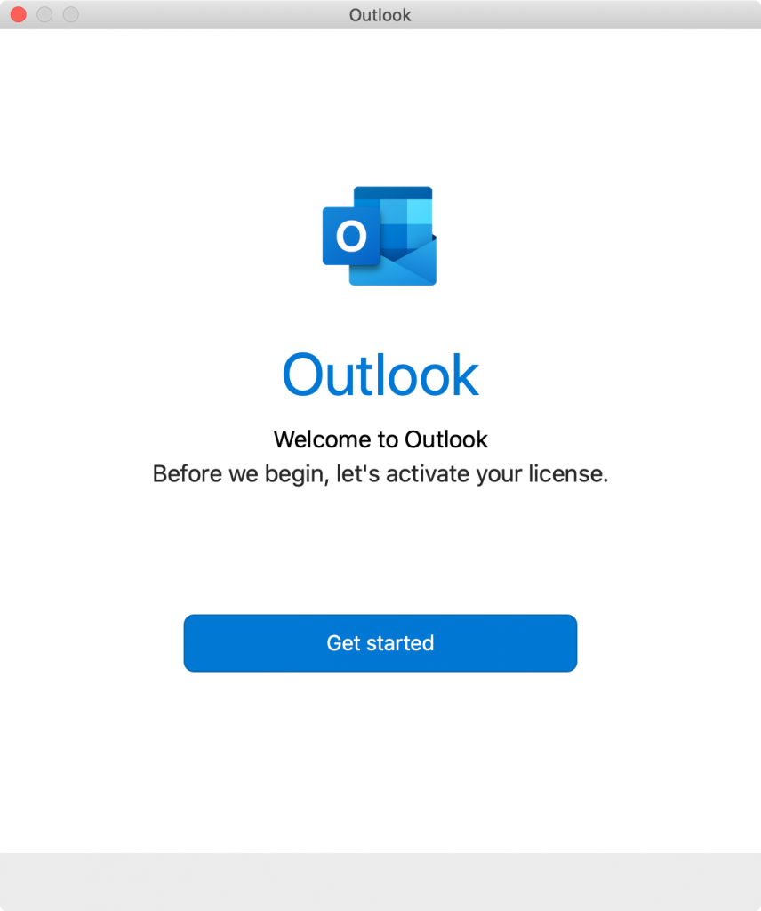 memulai outlook di mac