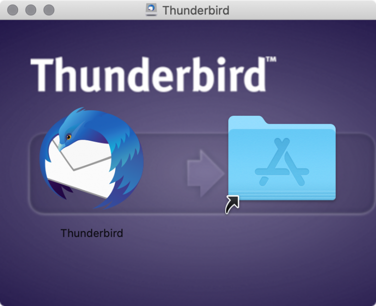 mengatur thunderbird di macos