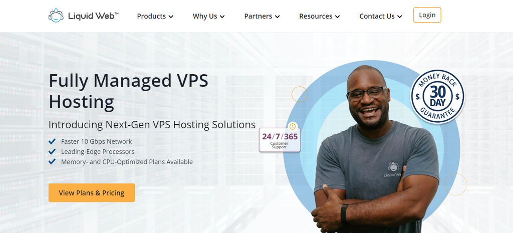 landing page liquidweb penyedia hosting vps