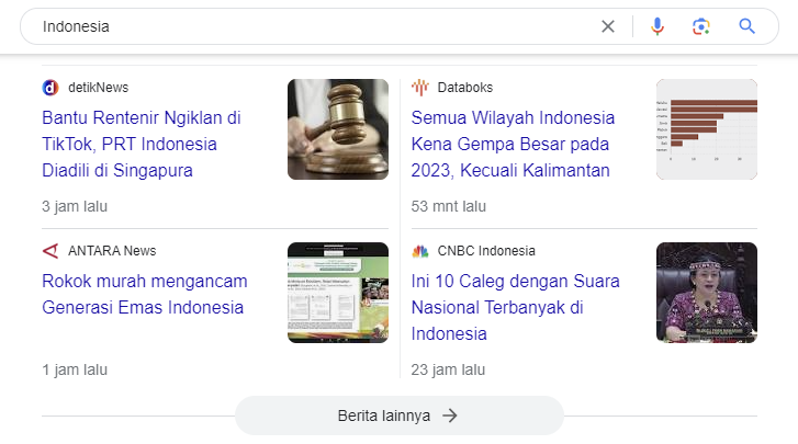 rich snippet berita di google