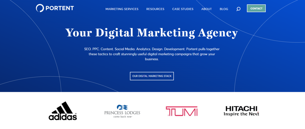 portent contoh website agensi digital marketing