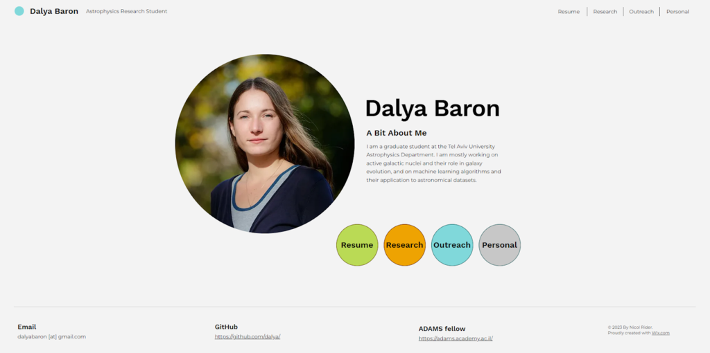 website dayla baron