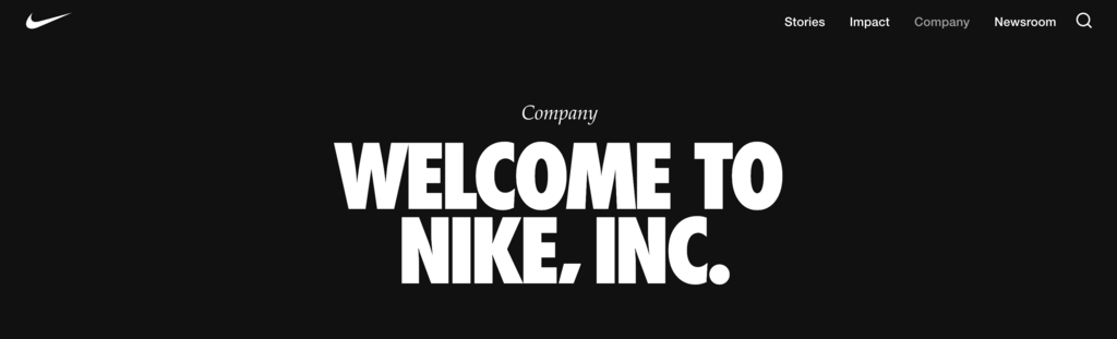 homepage nike