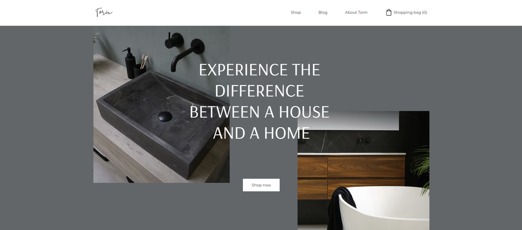 template website toko online torin