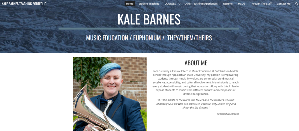 website kale barnes