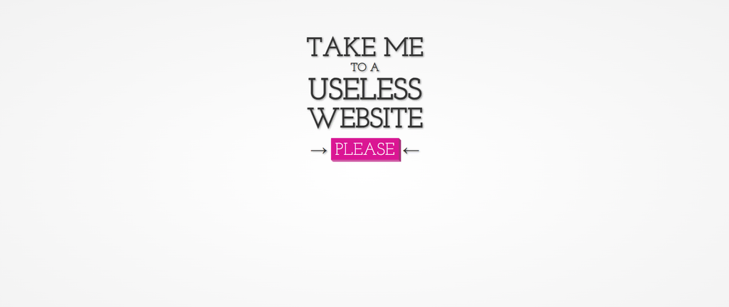 website unik useless web