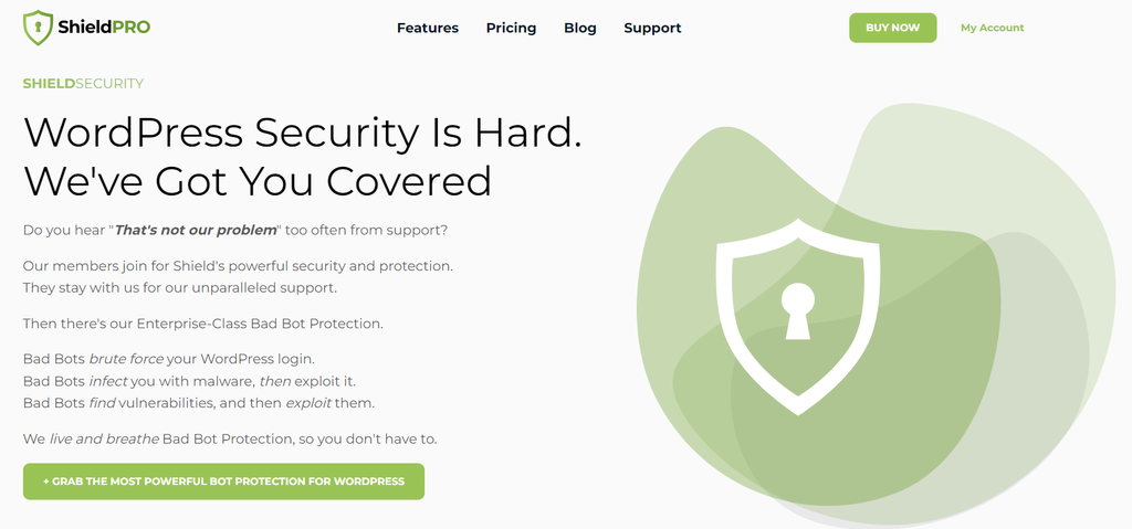 homepage Shield Security